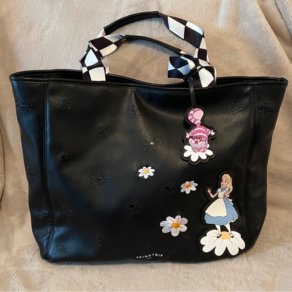 Alice in Wonderland Skinny Dip London Disney 100 Tote Bag